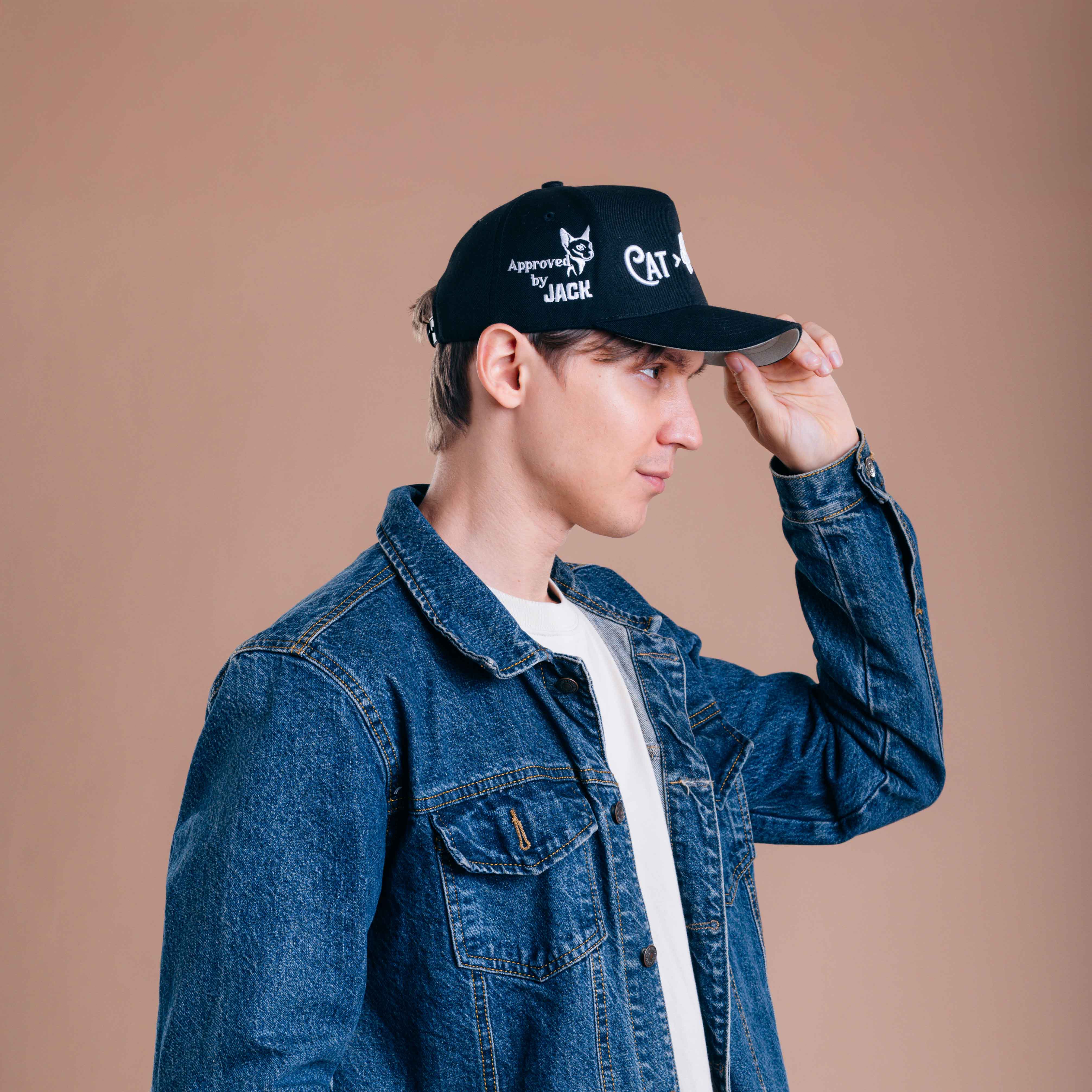 Cat more than Hooman Hat - 3D Embroidery