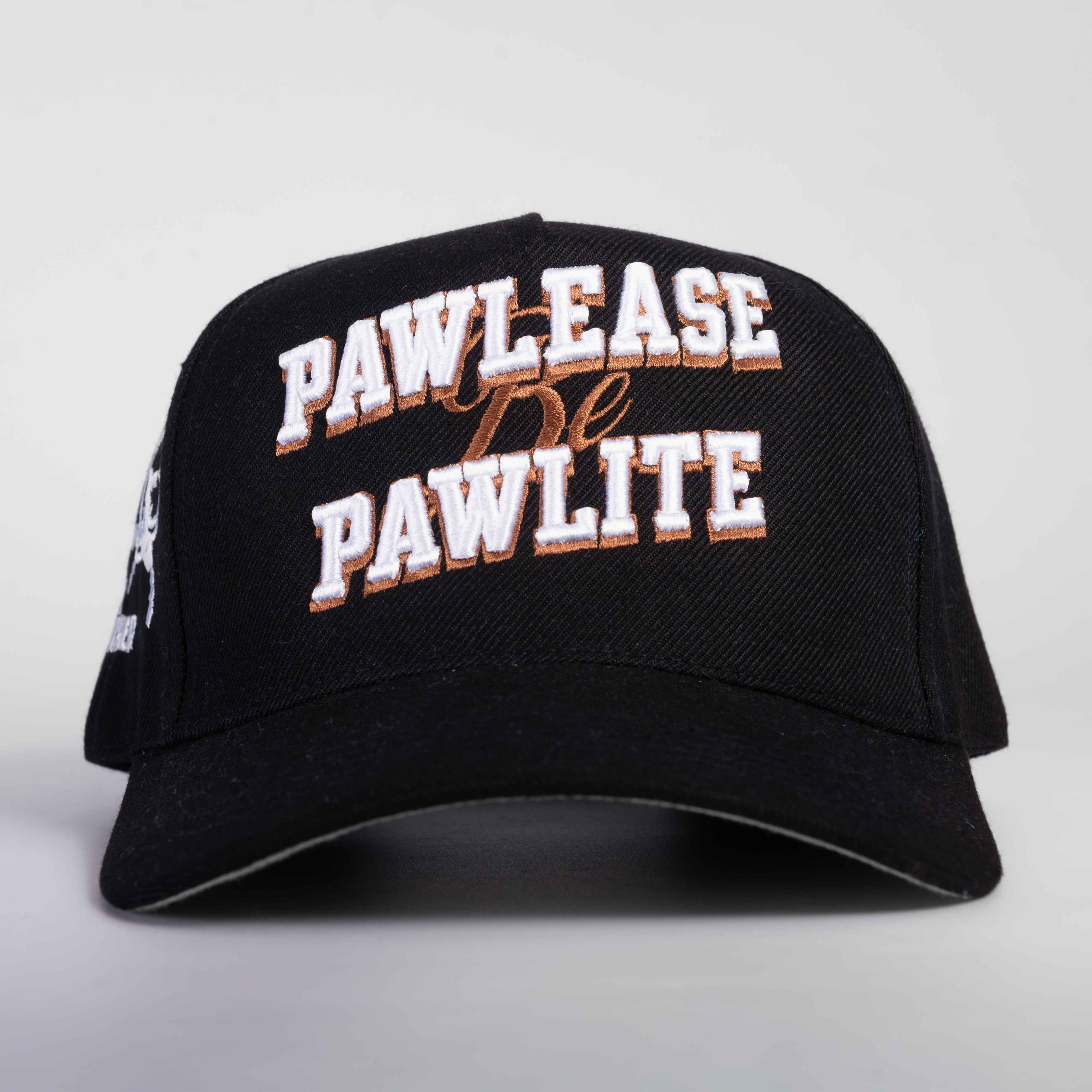 Pawlease be Pawlite Hat - 3D Embroidery