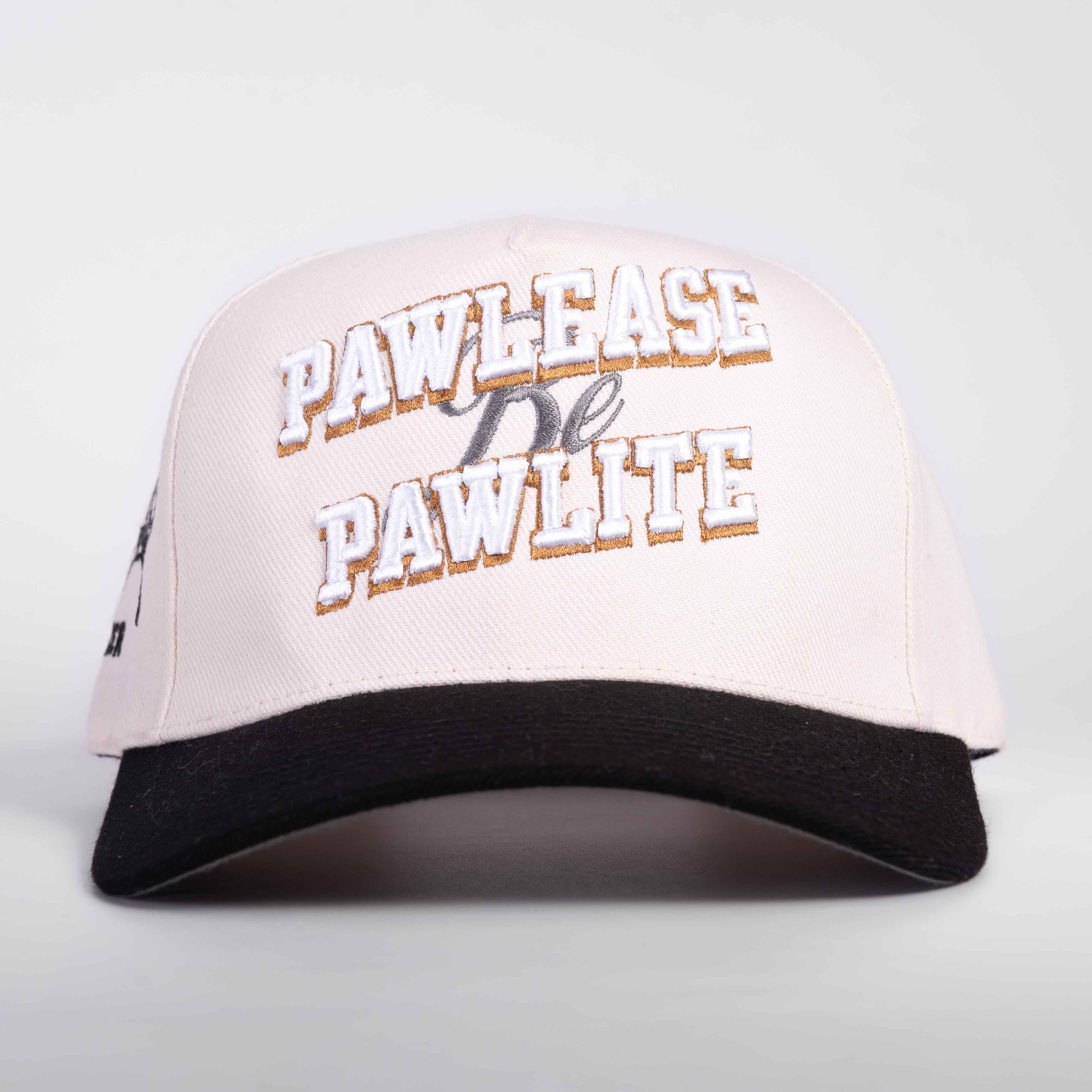 Pawlease be Pawlite Hat - 3D Embroidery